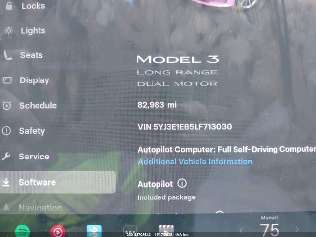 2020 TESLA MODEL 3 5YJ3E1EB5LF713030 Photo 6