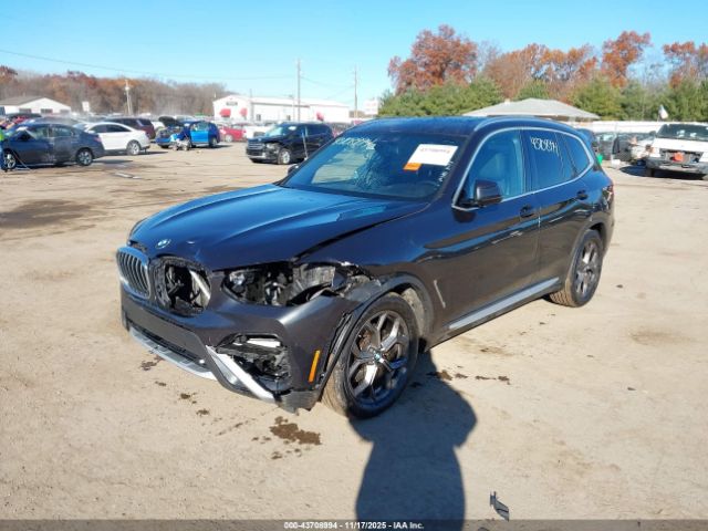 2021 BMW X3 5UXTY3C07M9G31480 Photo 1