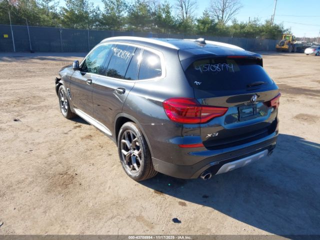 2021 BMW X3 5UXTY3C07M9G31480 Photo 2