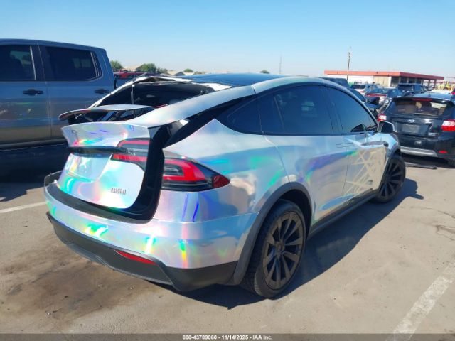 2022 TESLA MODEL X 7SAXCBE68NF331760 Photo 3