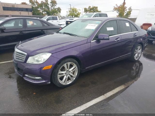2014 MERCEDES-BENZ C 250 WDDGF4HB0EG249218 Photo 1