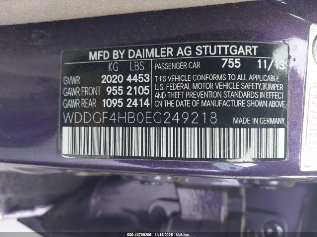 2014 MERCEDES-BENZ C 250 WDDGF4HB0EG249218 Photo 8