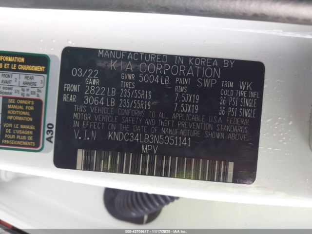 2022 KIA EV6 KNDC34LB3N5051141 Photo 8