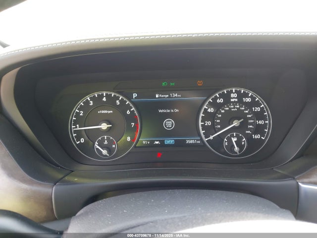 43709678 :رقم المزاد ، KMTF54PH6LU076576 vin ، 2020 Genesis G90 5.0 Ultimate Rwd مزاد بيع