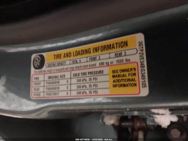 2011 GMC SIERRA 1500 3GTP2VE34BG349105 Photo 8