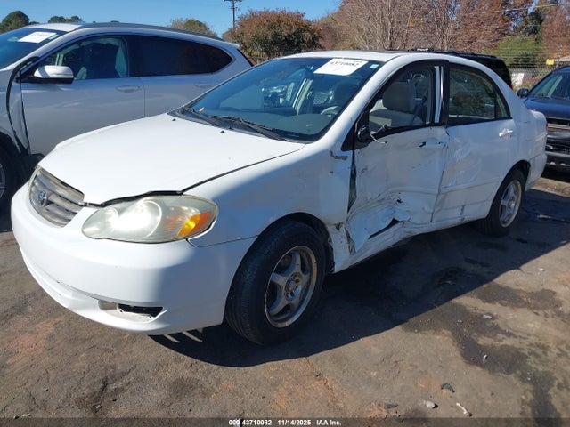 Продаж на аукціоні авто 2003 Toyota Corolla Le, vin: 2T1BR32E03C074991, номер лоту: 43710082