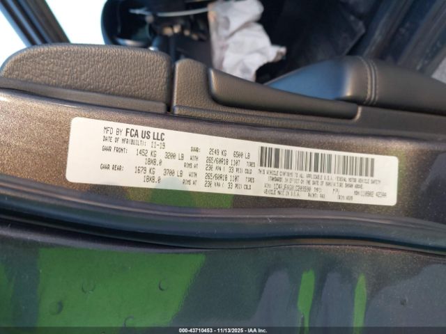 2020 JEEP GRAND CHEROKEE 1C4RJFAG8LC209900 Photo 8