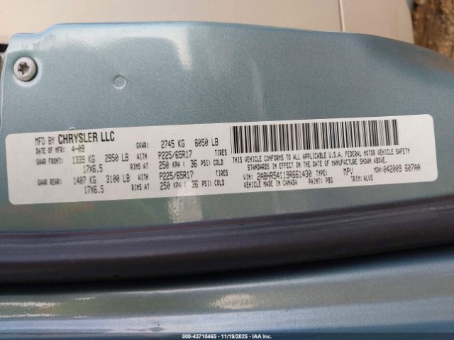 2009 CHRYSLER TOWN & COUNTRY 2A8HR54119R661430 Photo 8