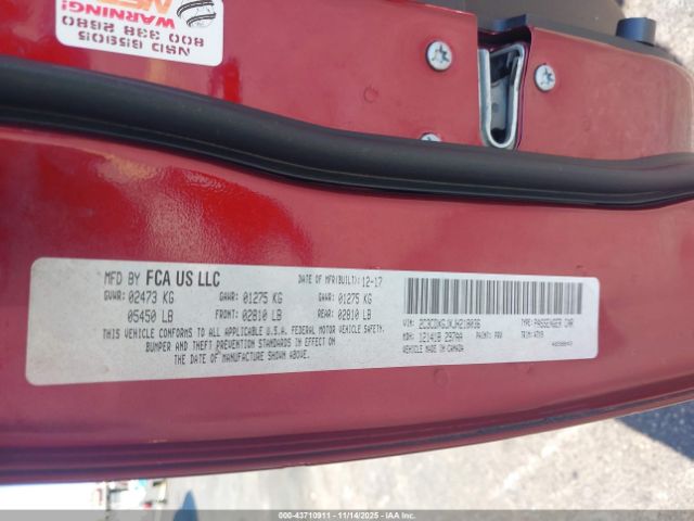 2018 DODGE CHARGER 2C3CDXGJXJH218036 Photo 8