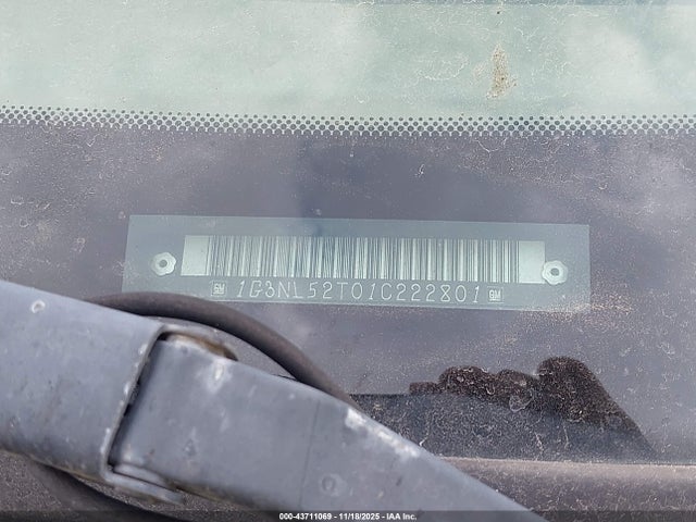 2001 Oldsmobile Alero Gl1 მანქანა იყიდება აუქციონზე, vin: 1G3NL52T01C222801, აუქციონის ნომერი: 43711069