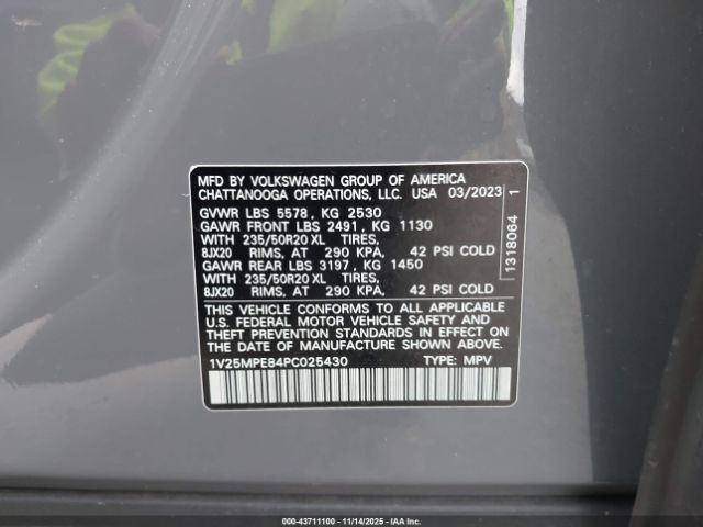 2023 VOLKSWAGEN ID.4 1V25MPE84PC025430 Photo 8