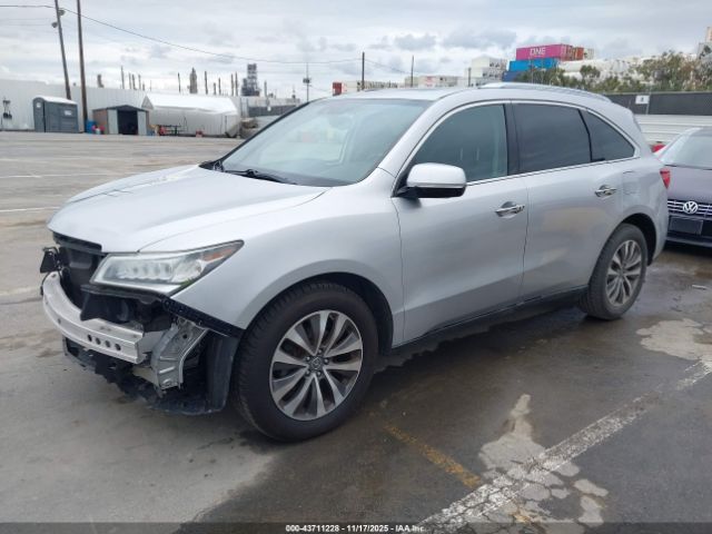 2015 ACURA MDX 5FRYD3H4XFB009006 Photo 1