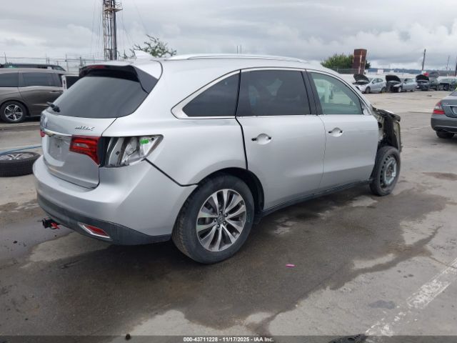 2015 ACURA MDX 5FRYD3H4XFB009006 Photo 3