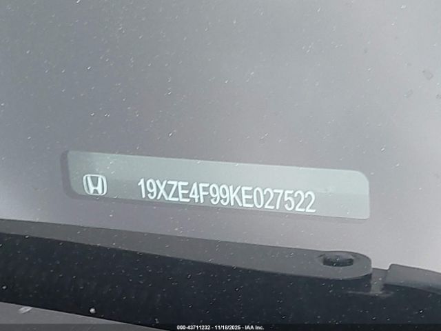 2019 HONDA INSIGHT 19XZE4F99KE027522 Photo 8