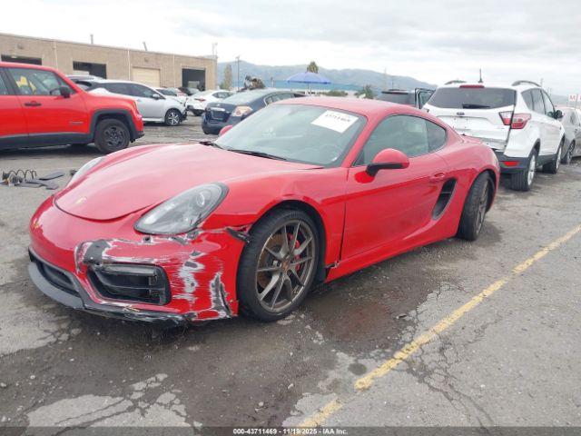 2015 PORSCHE CAYMAN WP0AB2A87FK182842 Photo 1