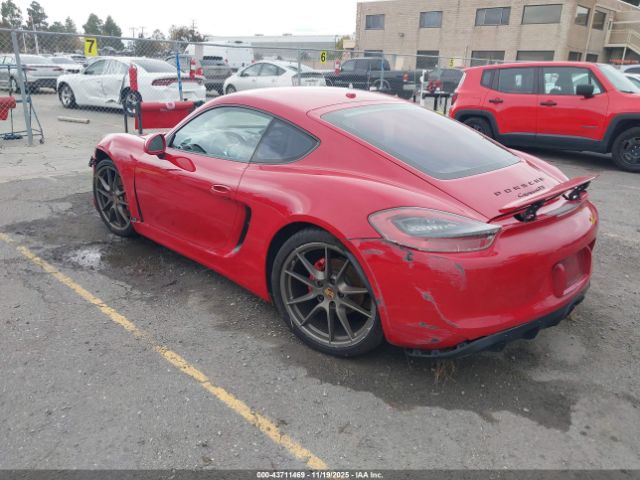 2015 PORSCHE CAYMAN WP0AB2A87FK182842 Photo 2