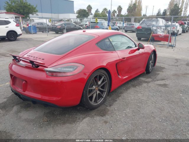 2015 PORSCHE CAYMAN WP0AB2A87FK182842 Photo 3