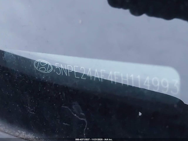 5NPE24AF4FH114993 Hyundai SONATA SE