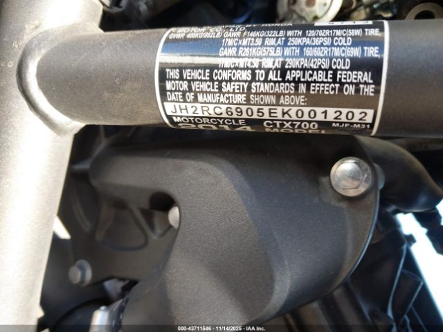 2014 HONDA CTX700 JH2RC6905EK001202 Photo 9
