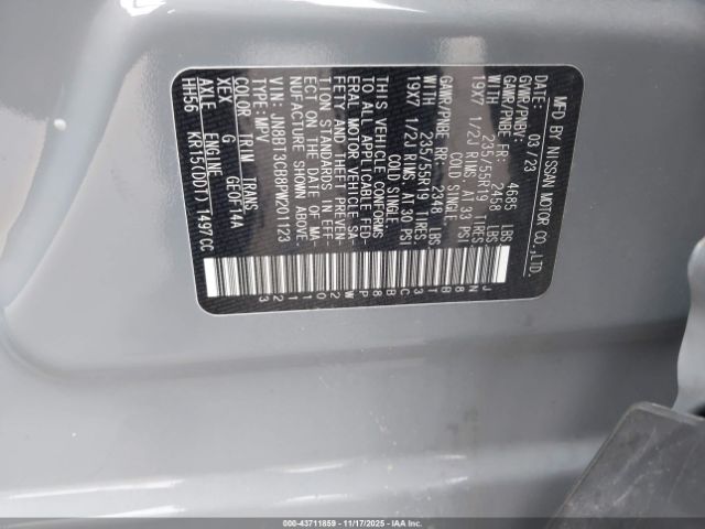 2023 NISSAN ROGUE JN8BT3CB8PW201123 Photo 8