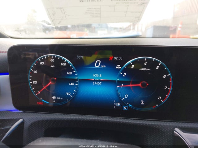43712001 :رقم المزاد ، W1K5J4GB2PN377434 vin ، 2023 Mercedes-benz Cla 250 Coupe مزاد بيع