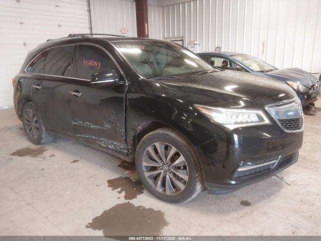 2014 ACURA MDX 5FRYD4H60EB012373 Photo 0