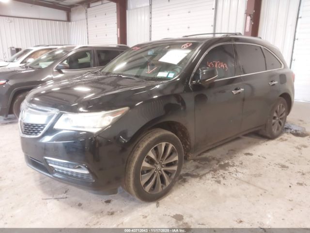 2014 ACURA MDX 5FRYD4H60EB012373 Photo 1