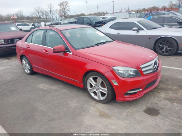 2011 MERCEDES-BENZ C 300 WDDGF5EB0BR184364