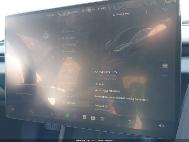 2025 TESLA MODEL 3 5YJ3E1EB7SF913972 Photo 6