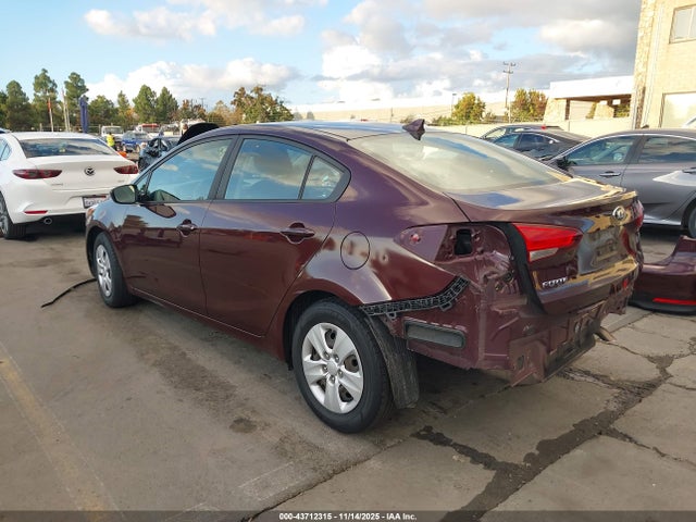 Продажа на аукционе авто 2018 Kia Forte Lx, vin: 3KPFK4A7XJE254931, номер лота: 43712315
