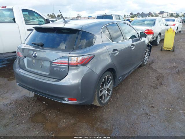 2012 LEXUS CT 200H JTHKD5BH4C2107010 Photo 3