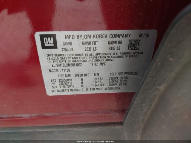 2021 CHEVROLET TRAILBLAZER KL79MTSLXMB051002 Photo 8