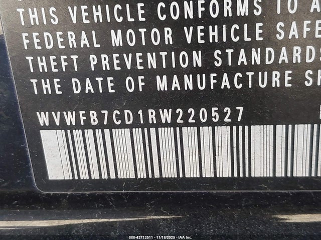 2024 VOLKSWAGEN GOLF R WVWFB7CD1RW220527 Photo 8