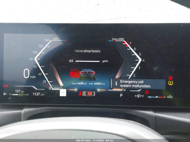 Продажа на аукционе авто 2025 Bmw 430i, vin: WBA33DB00SCU18176, номер лота: 43712532
