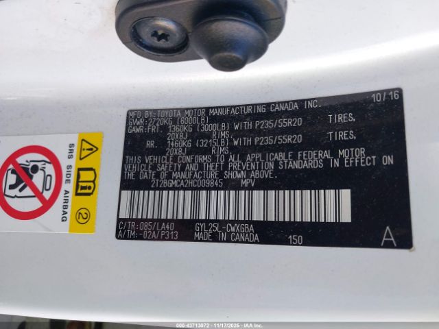 2017 LEXUS RX 450H 2T2BGMCA2HC009845 Photo 8