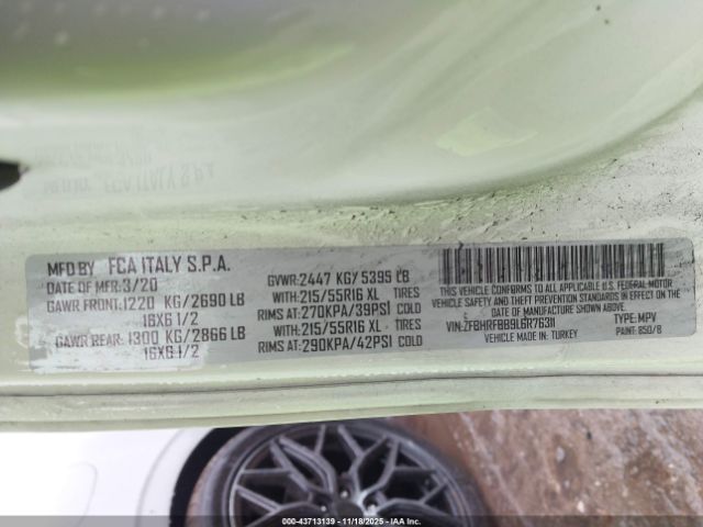 2020 RAM PROMASTER CITY ZFBHRFBB9L6R76311 Photo 8