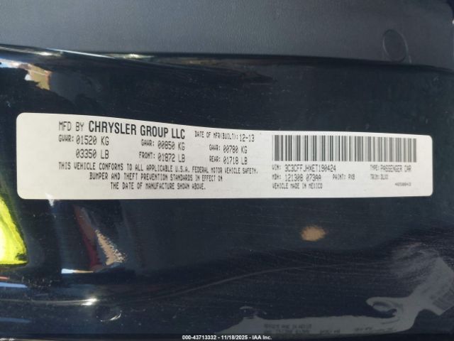 2014 FIAT 500C 3C3CFFJHXET190424 Photo 8