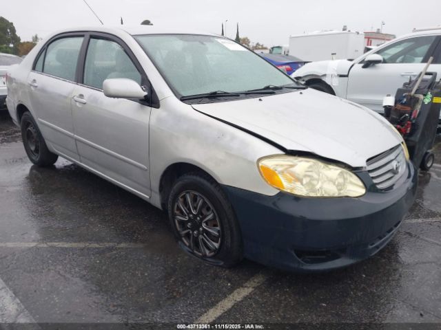 2004 TOYOTA COROLLA 1NXBR32E44Z250988