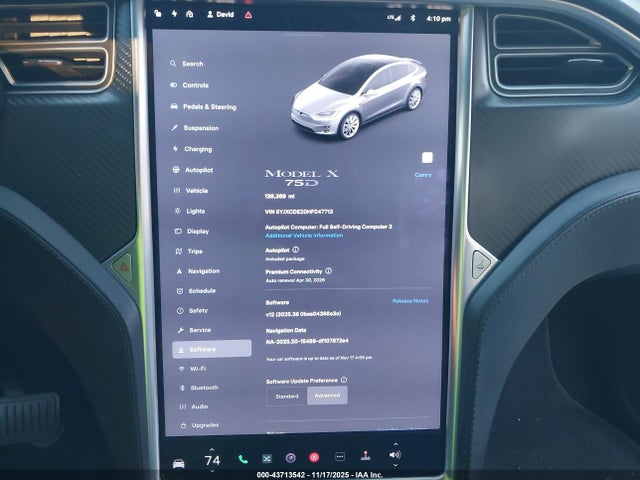 2017 TESLA MODEL X 5YJXCDE20HF047713 Photo 6