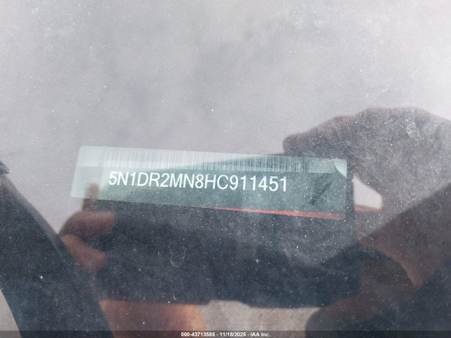Nissan Pathfinder S 2017 5N1DR2MN8HC911451 Image 9