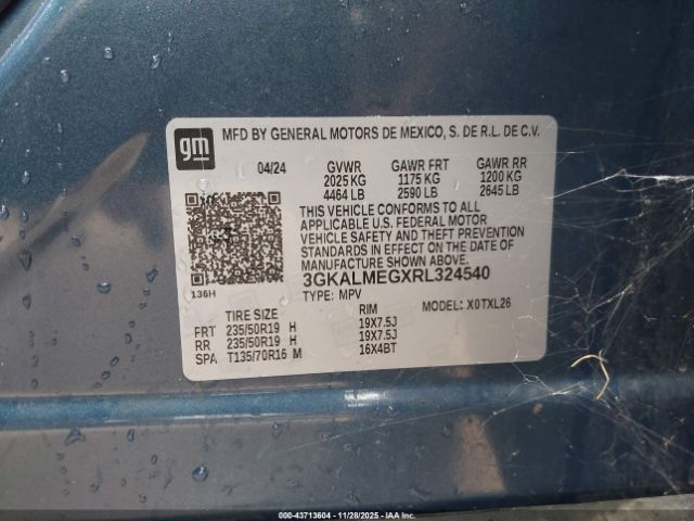 2024 GMC TERRAIN 3GKALMEGXRL324540 Photo 8