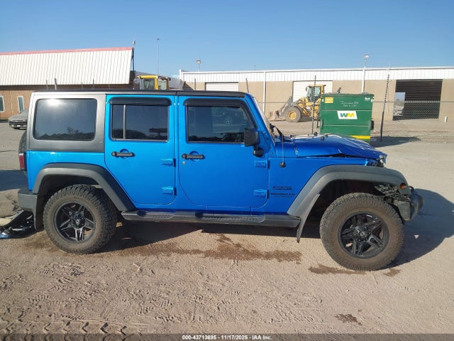 Продажа на аукционе авто 2016 Jeep Wrangler Unlimited Sport Rhd, vin: 1C4BJWKG7GL127534, номер лота: 43713695