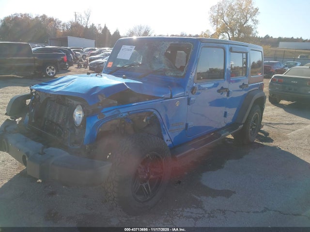 Продажа на аукционе авто 2016 Jeep Wrangler Unlimited Sport Rhd, vin: 1C4BJWKG7GL127534, номер лота: 43713695
