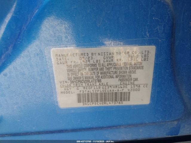 2024 NISSAN KICKS 3N1CP5CV2RL473785 Photo 8