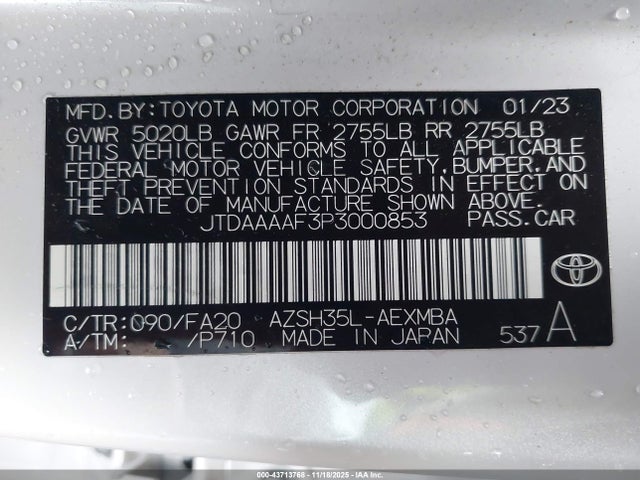 Toyota Crown 2023 JTDAAAAF3P3000853 Image 22