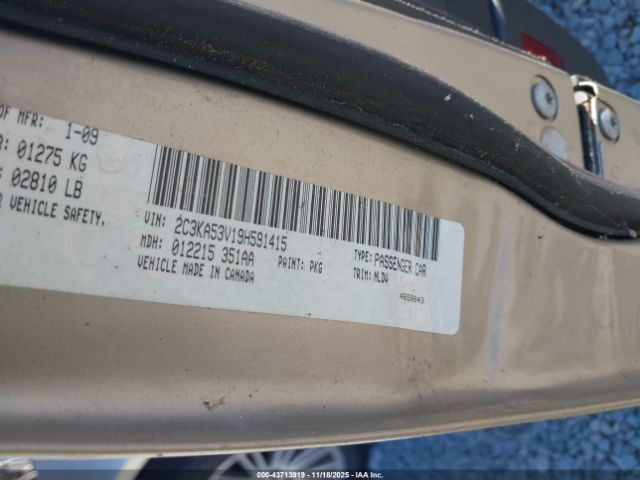 2009 CHRYSLER 300 2C3KA53V19H591415 Photo 8