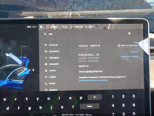 2018 TESLA MODEL 3 5YJ3E1EBXJF054763 Photo 6