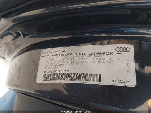 2018 AUDI A5 WAUPNAF56JA015202 Photo 8