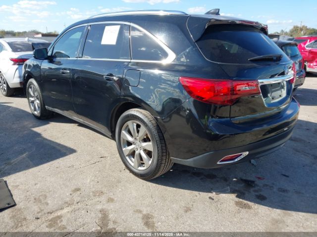 2015 ACURA MDX 5FRYD3H80FB002648 Photo 2