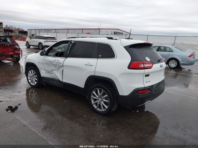 Продаж на аукціоні авто 2018 Jeep Cherokee Limited 4x4, vin: 1C4PJMDB5JD562548, номер лоту: 43714433